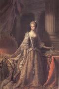 Allan Ramsay Queen Charlotte (mk25) oil painting reproduction